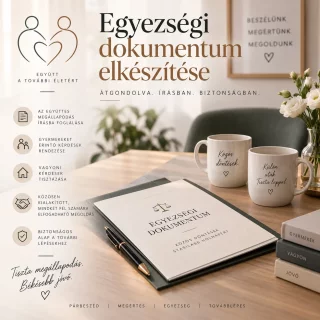 Egyezségi dokumentum elkészítése – alap
